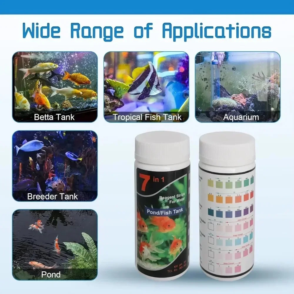 Planted Aquarium Test Kit - Tiras Reactivas de pH para Acuarios