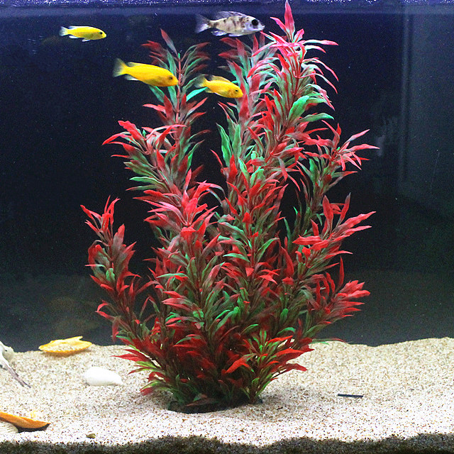 Aquarium Plant Grass - Plantas Artificiales para Acuario de 50