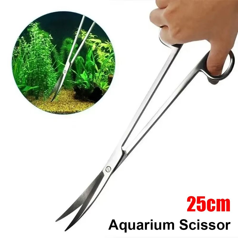Tijeras para Acuario de Acero  - Aquarium Plant Grass reseña y precio